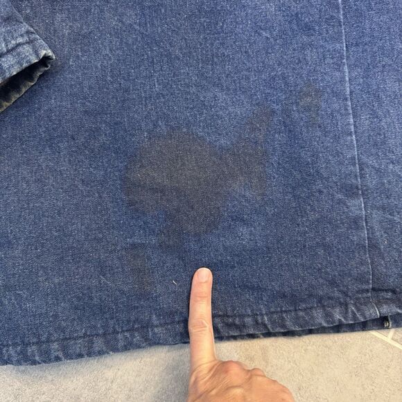 VTG Walls Blizzard Pruf Denim Barn Coat – Men’s XL Blanket lined- Work jacket - Picture 13 of 13